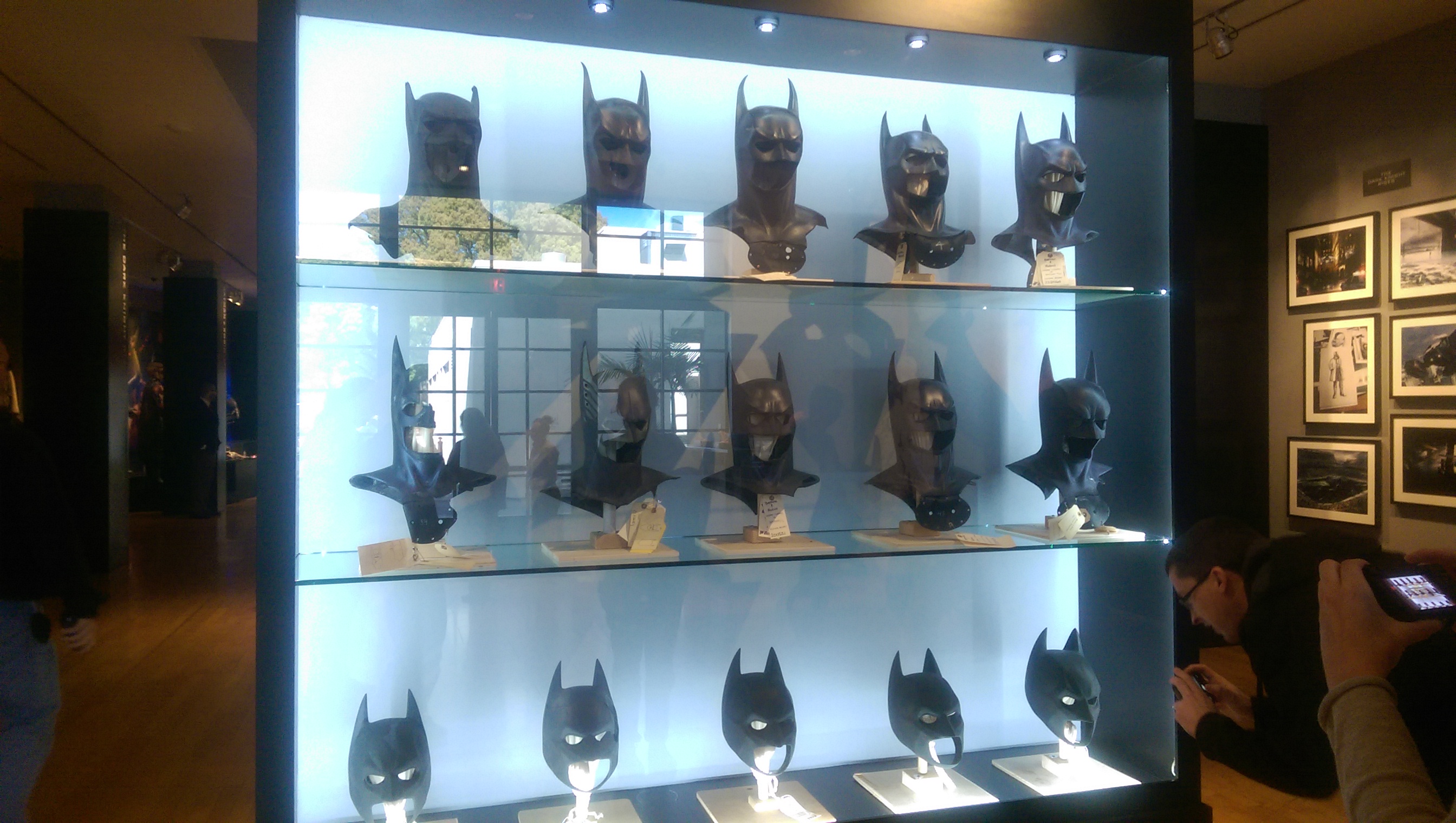 历代蝙蝠侠的面具